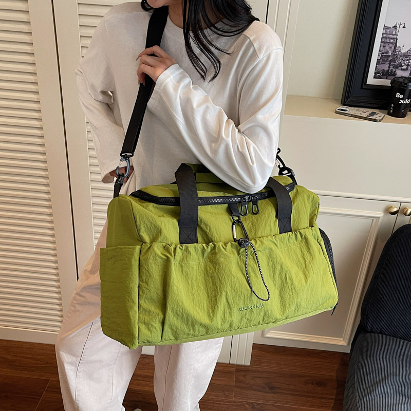 高颜值大容量短途旅行包秋季新款干湿分离运动健身包收纳行李包