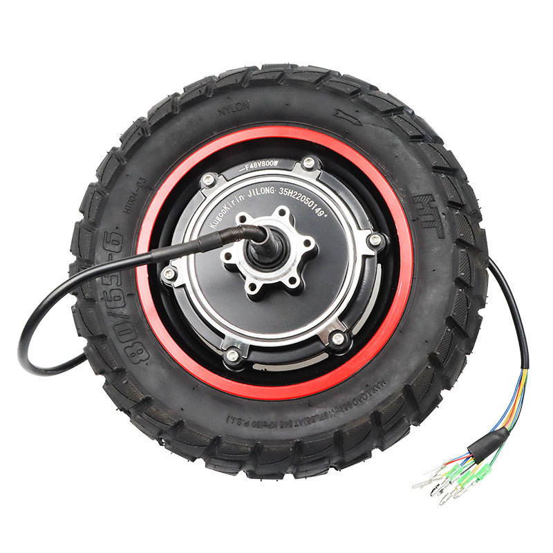 Kugoo M4Pro Electric Scooter 800W Rear Wheel Drive Motor Parts 10inch Off-Road Outer Tire Motor Tire