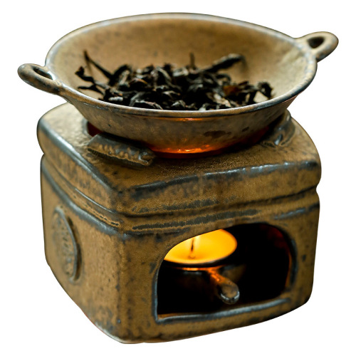 Household candle warm tea, wake up tea, deodorize tea, enhance fragrance, warm tea, heat insulation, tea ceremony, make tea, ceramic roasting tea stove