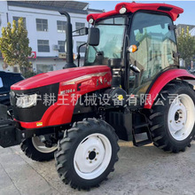 70马力东方红拖拉机窄轮距葡萄架拐弯方便犁地开荒翻土农用拖拉机