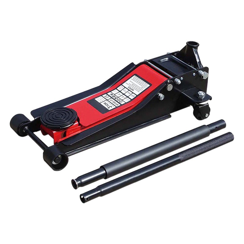 Gato hidráulico horizontal de 2T y 4T de presión de aceite para coches, cambio de neumáticos, carga pequeña, reparación de automóviles de 3 toneladas, SUV todoterreno, sedán, de manivela