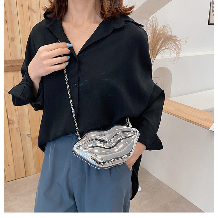 240g Weight Polyester Lining Material Buckle Closure Type Single Shoulder Strap Strap Type Pu Leather Material Solid Color Pattern Streetwear Style Square Shape Red, Gold, Silver, Champagne, Black Color Medium Size Medium Pu Leather Streetwear 45