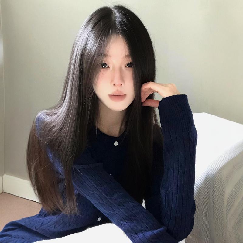 韩系麻花复古初秋针织开衫短款外搭2025新款春秋小个子毛衣外套女|undefined