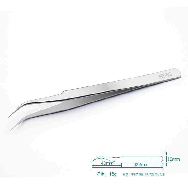 Stainless Steel Moxa Stick Extinguisher Tube Thickened Smoke Control Moxibustion Tool with Tweezers in use