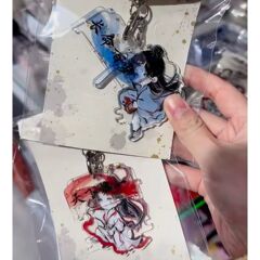 蓮花楼周辺歳年シリーズq版李蓮花李相夷アクリルキーホルダープレゼント
