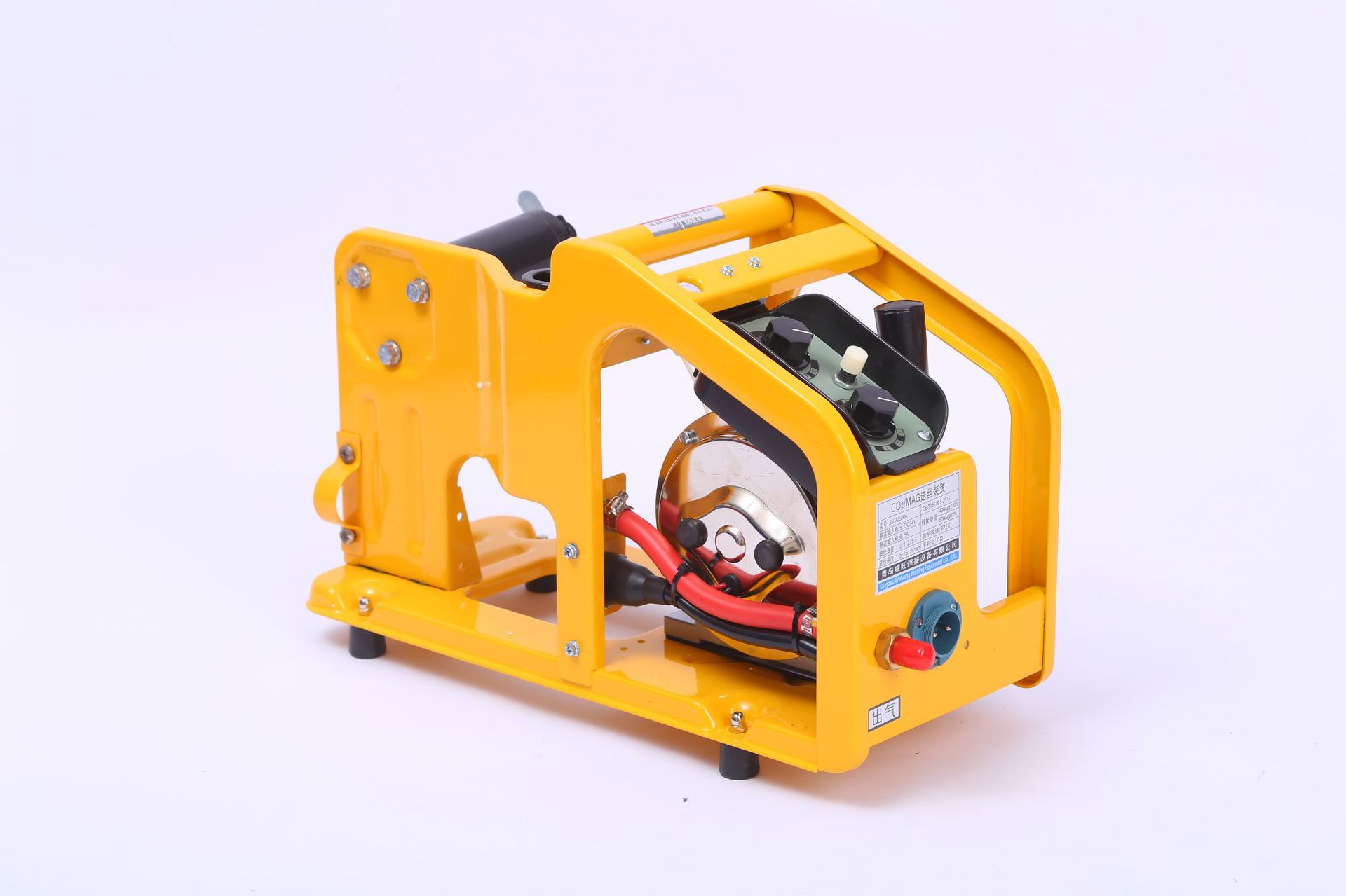 단일 드라이브 와이어 피더 (노란색)