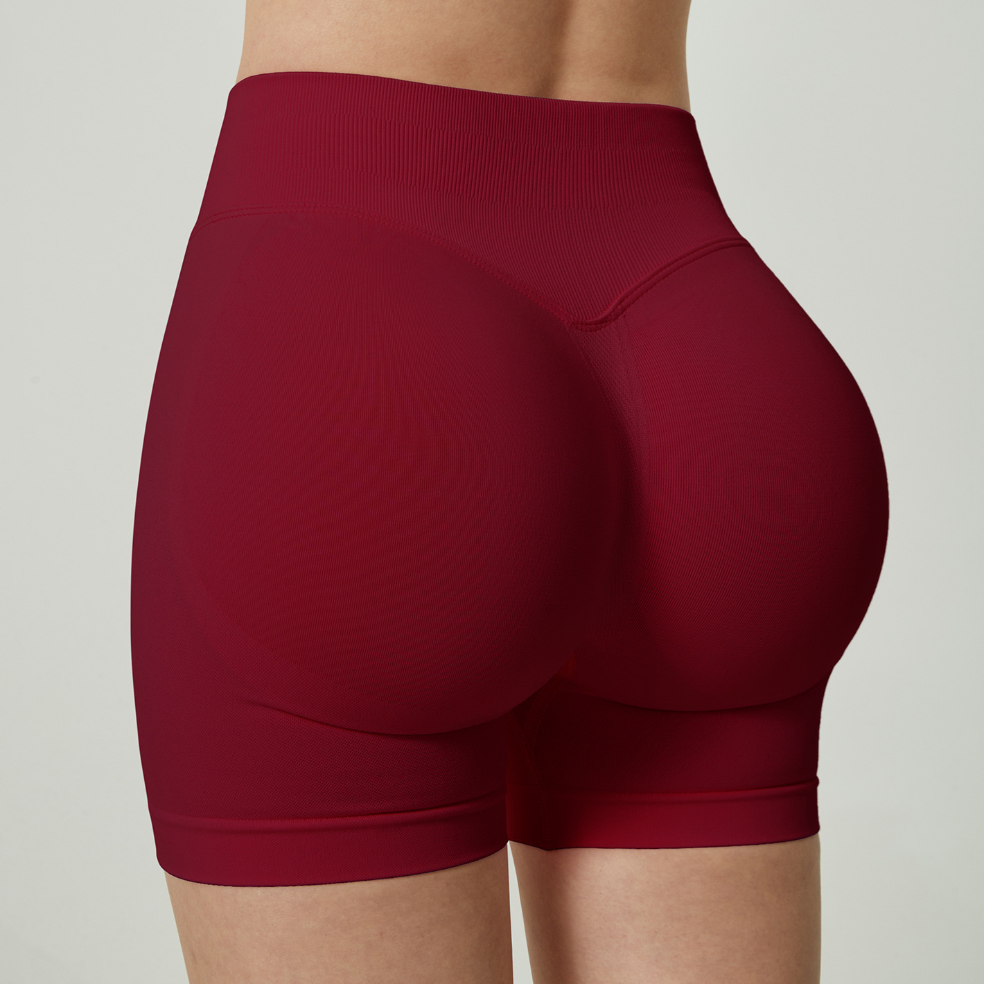 Hip-lifting running fitness pants, sports shorts.