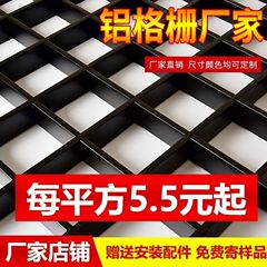 ネット赤吊り天井簡易自装吊り天井ネットアルミ鉄グリル格子ブドウ棚方眼天井室内格子