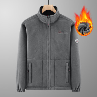 Export to Norway! Functional outdoor cold! Plus size! Autumn and winter warm fleece fleece coat tide