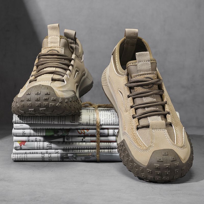 Men's Shoes Autum 2025 New Baotou Lightweight Anti-Slip Anti-Odor Work Wear-Resistant Outdoor Dirt-Resistant Labor Protection Shoes One-Step Men's Shoes Autum 2025 New Baotou Lightweight Anti-Slip Anti-Odor Work Wear-Resistant Outdoor Dirt-Resistant Labor Protection Shoes One-Step