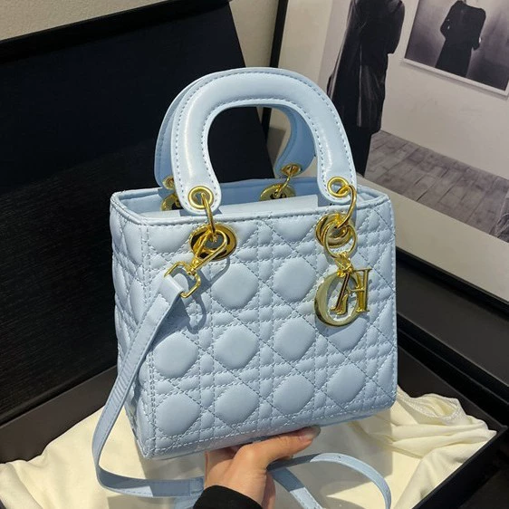 Женская сумка-кроссбоди из овчины с принтом принцессы Дианы, новая модель 2025 года, модная и высококачественная