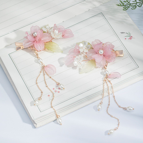 Hanfu hair accessories set hairpin tassel pair hairpin top hairpin headdress Chinese style accessories 26.9GF057
