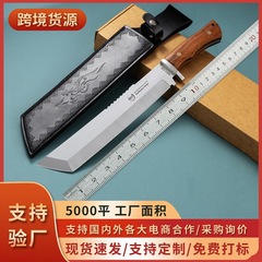 Douyinの人気スポットリロードクライマーオールインワンケイブアウトドアキャンプ開墾薪割りストレートナイフ鋭いアウトドアナイフ