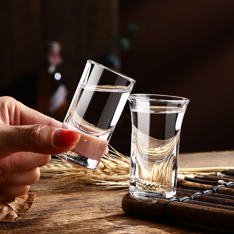 Copa de bala de fondo grueso estándar B52 bombardero cóctel Copa tragar vidrio tiro Copa bar Copa