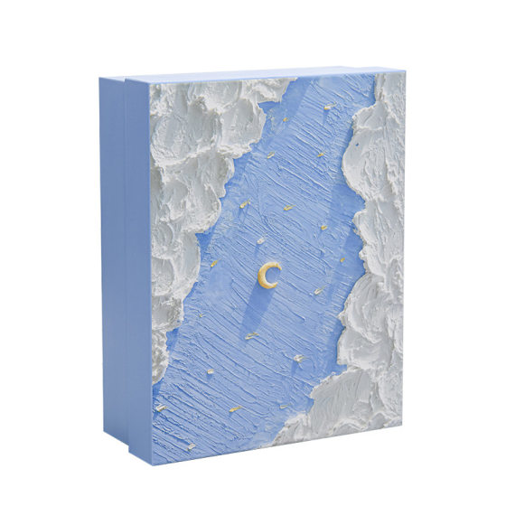 High-grade oil painting gift box exquisite birthday gift box companion gift box empty box student gift box spot