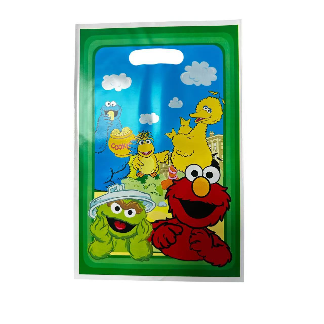 Bolsa de regalo 10pcs-Plaza Sésamo