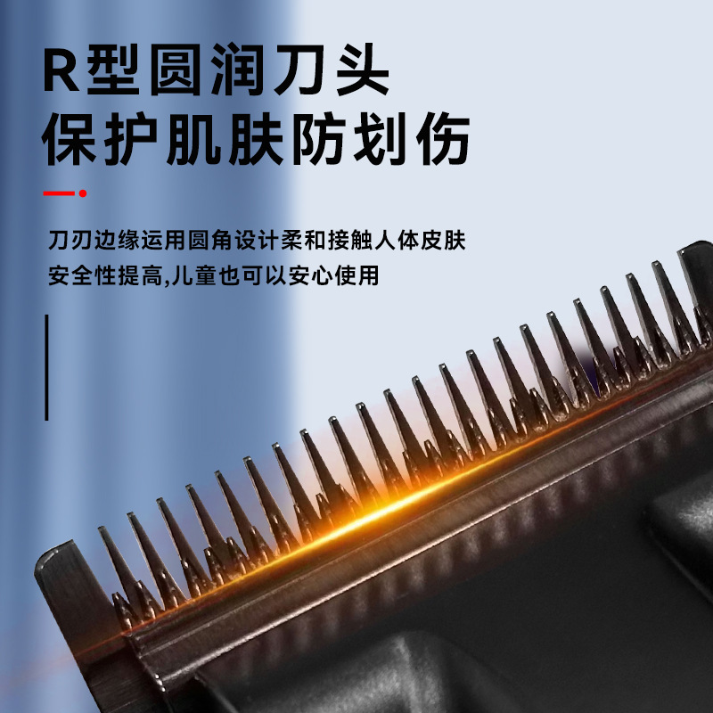 Corte de pelo transfronterizo KM - 2210 corte de pelo doméstico de cabeza de aceite eléctrica silenciosa para el salón de peluquería especial Kemei