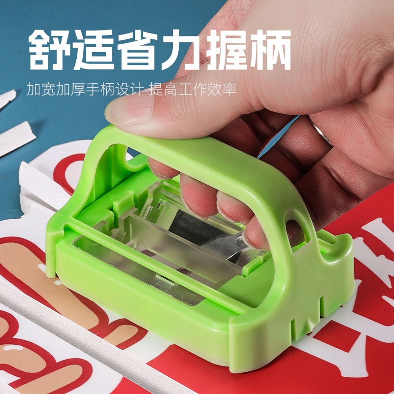 Tablero de publicidad KT Dispositivo de ranura Tablero de tarjeta súper tipo V 90 grados 120 grados 45 grados cuchillo de corte biselado tablero de espuma artefacto de corte