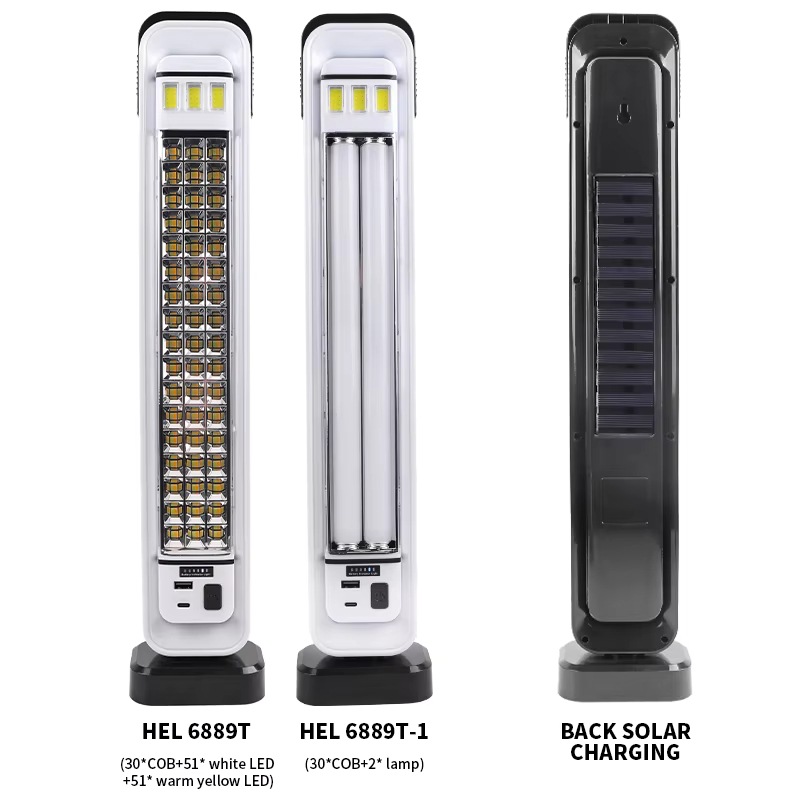 COB LED solar carga de trabajo LED lámpara ABS portátil gancho de reparación lámpara de trabajo
