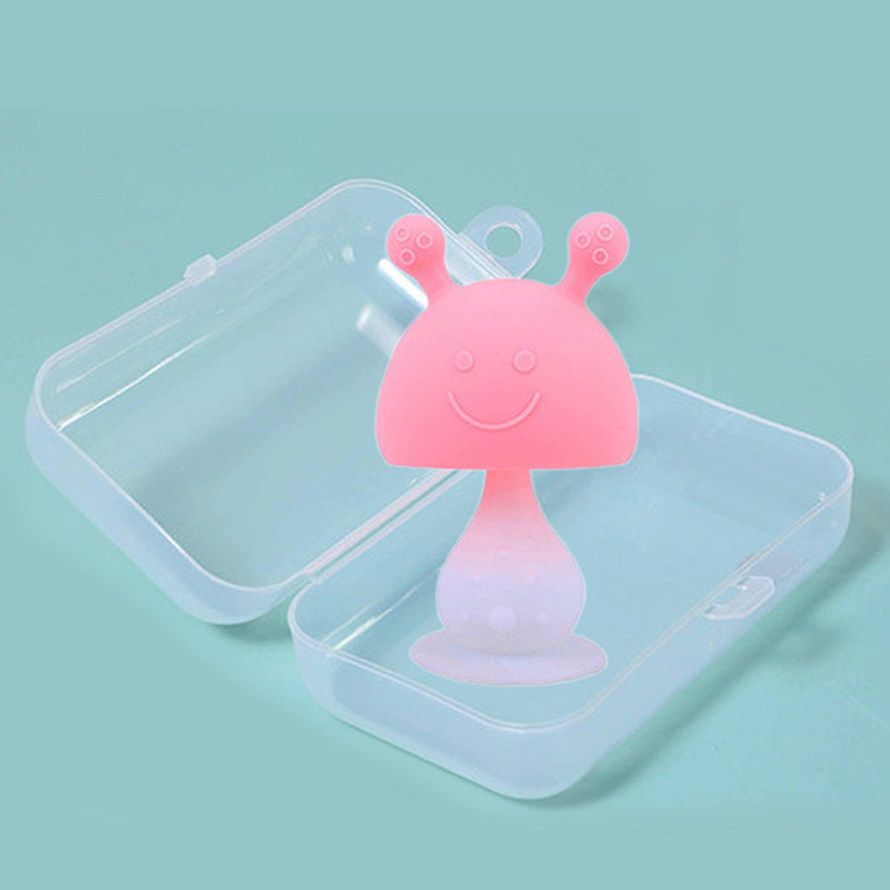 Pink Rattle Mushroom + Storage Box