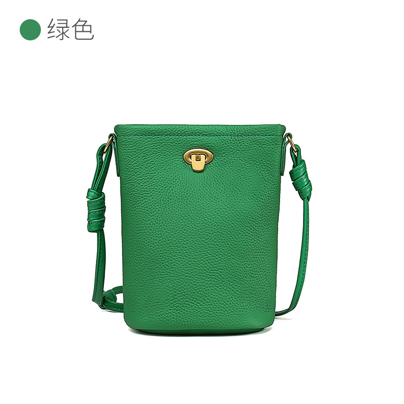 Nuevo bolso para teléfono móvil cuero de gran capacidad estilo japonés simple de gran capacidad mensajero de un solo hombro bolso de almacenamiento para teléfono móvil de mujer