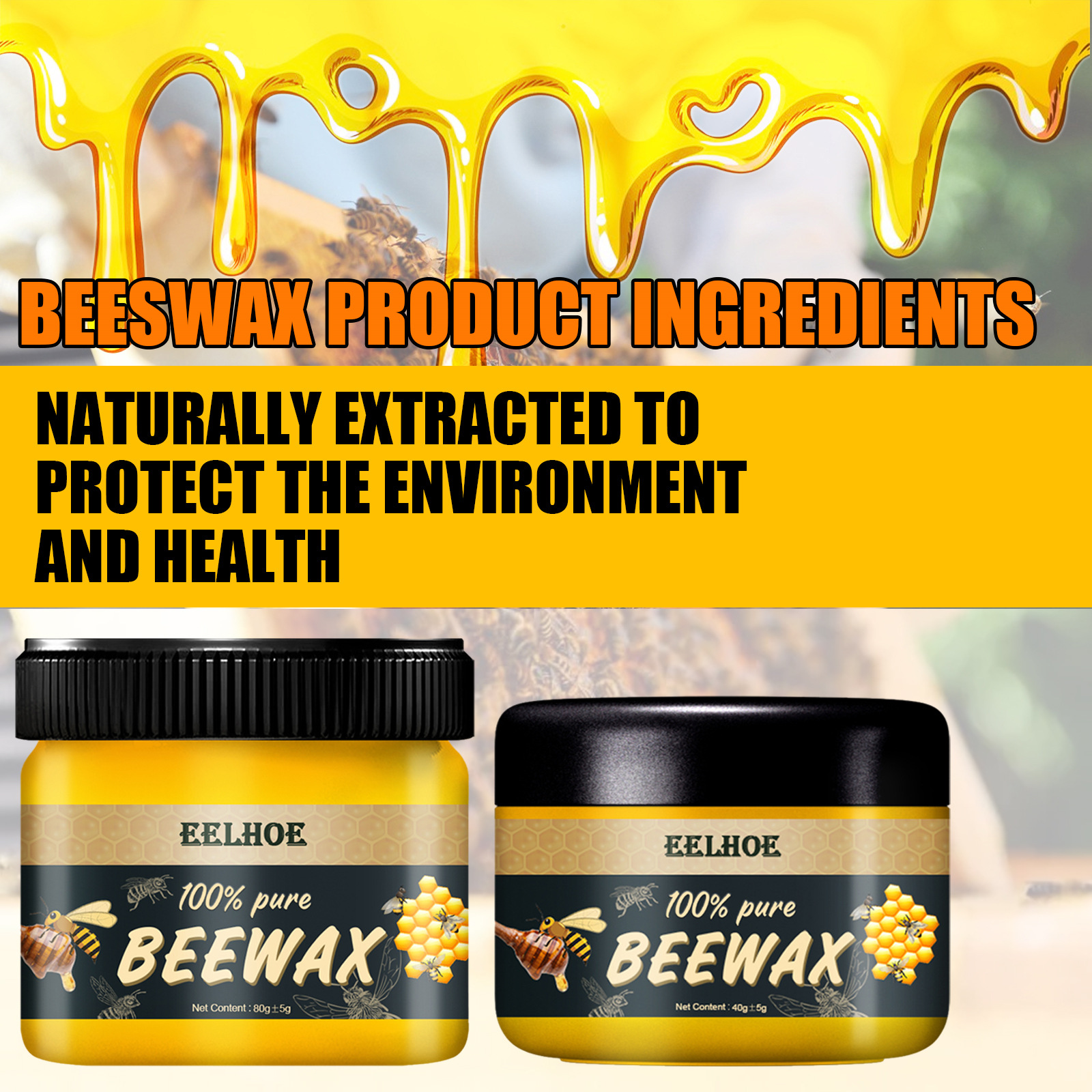 EELHOE Natural Beeswax Image 6