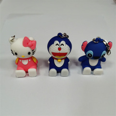 Phone case with cartoon-style clip for various phone stand accessories, featuring an iron chain and serving as a desk stand figure, suitable for hooks and decorations.