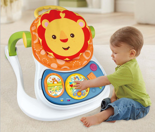 Baby Walker anti-o-leg multi-functional intelligent baby trolley four-in-one walking aid toy