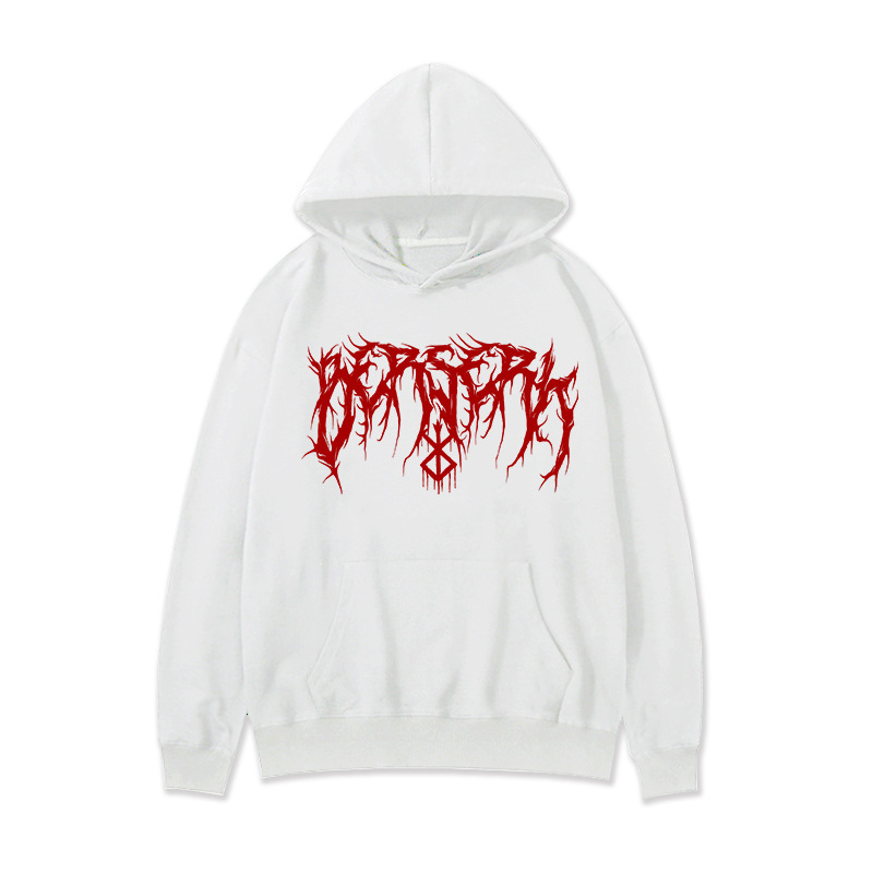 Swordwind Legend Anime Periférico Suéter con capucha Marca Warrior Segunda dimensión Sudadera con capucha suelta casual europea y americana