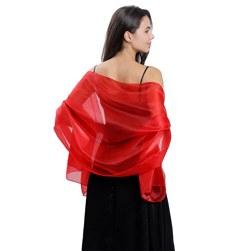 European and American style Korean yarn shawl bride bridesmaid wedding dress dance party party dinner shawl factory outlet