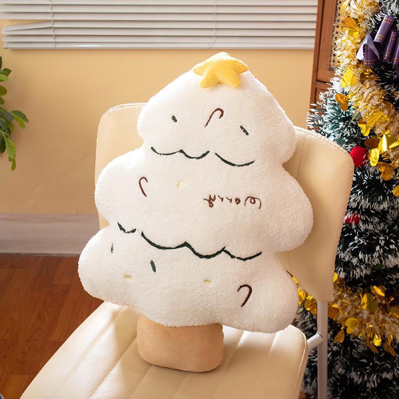 INSクリスマス装飾抱き枕クリスマスツリー人形ソファークッション姜パイ人ヘラジカ子供女子プレゼント|undefined