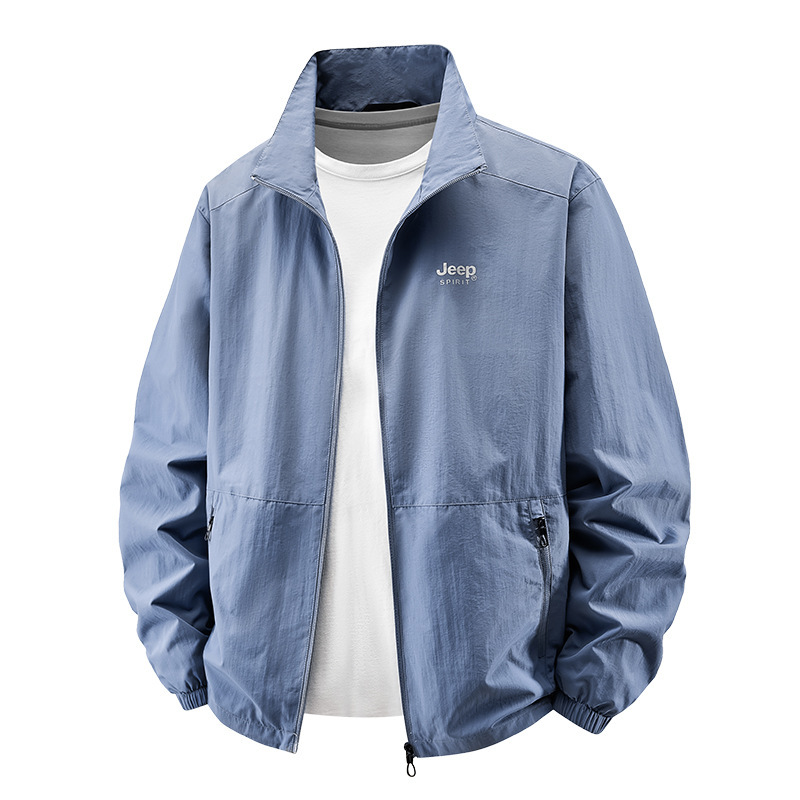 Men's New Spring New Men's Casual Jacket Wear Resistant Plaid Breathable Soft Casual Fashion Casual Outdoor