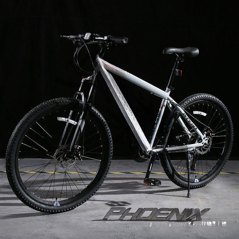 Phoenix Aluminum Alloy Mountain Bike Men's and Women's Off-road Variable Speed Bicycle Road Bike Teenagers Middle School Students Adult