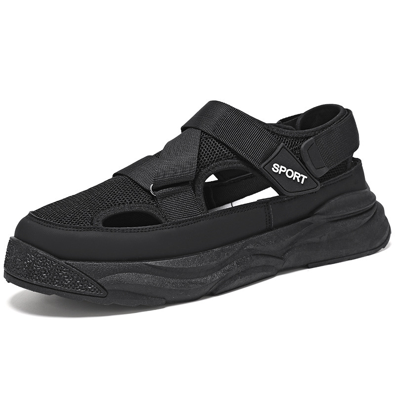 Zapatos con agujeros para hombres 2024 nuevo estilo de verano para ir al trabajo, papá, sandalias de conducción, zapatos de hombre, zapatillas de deporte, sandalias