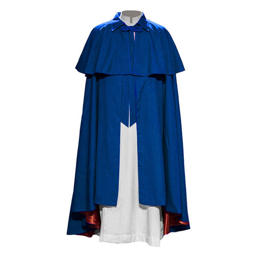 New Medieval King's Guard Cape Halloween Costume Renaissance Cloak Mantle Xinbo Yuan