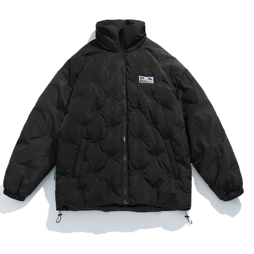 Estilo coreano de los hombres japoneses engrosada abajo chaqueta de los hombres 2023 de invierno nueva moda Suelta todo partido soporte collar abrigo Q