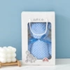Lotus Gift Box+Pineapple Grid Light Blue