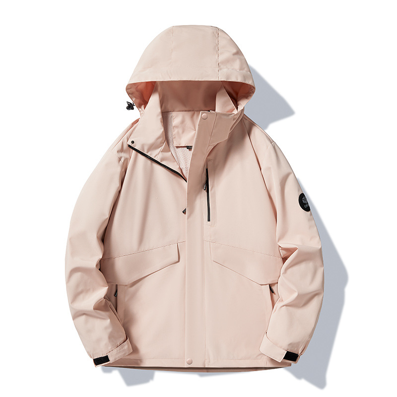 Giacca antivento impermeabile monostrato, giacca da assalto, stile sottile primaverile-autunnale, alla moda e casual, da uomo versatile_voghion.com