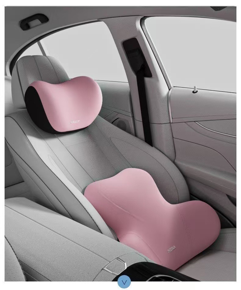 Wholesale Car Neck Pillow, Car Memory Foam Headrest Cushion, Four-Season Office Seat Lumbar Support Cushion Pillow