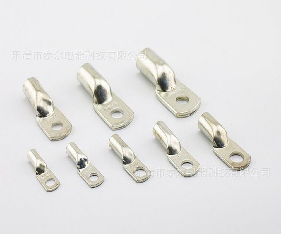 JG240铜鼻子铜接线端子线耳铜端子船用接头线耳镀锡接头JG185-10