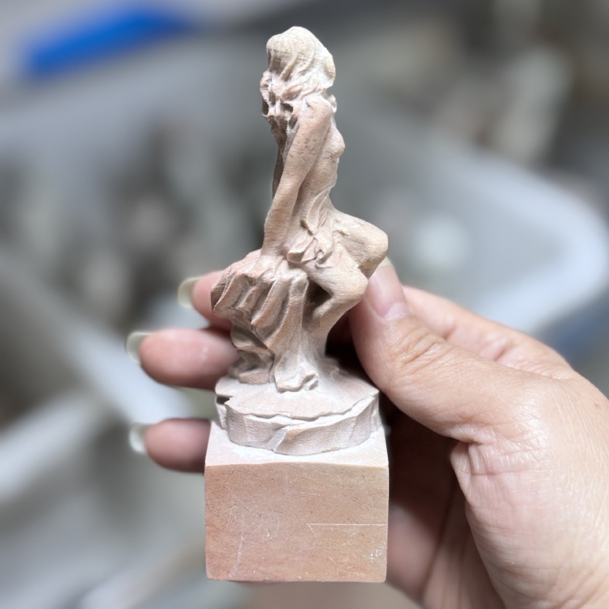 出水芙蓉青田新矿刻字书法练习落款印章现货批发篆刻青田石料私章