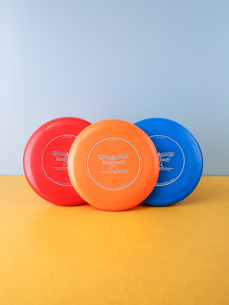 Aisenwer equipo juvenil Frisbee 145g extremo Frisbee grupo de deportes al aire libre construido Frisbee giroscópico