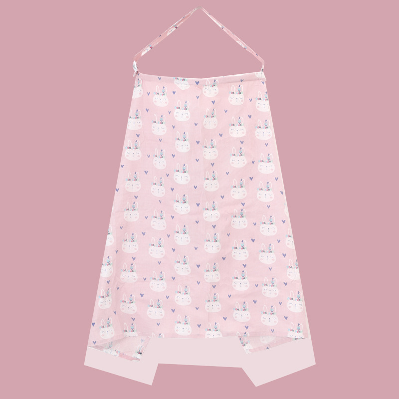 Toalla de Enfermería de algodón Toalla de enfermería para la primavera, el verano y el otoño de ropa de enfermería cubierta de la toalla cubierta de La Herradura