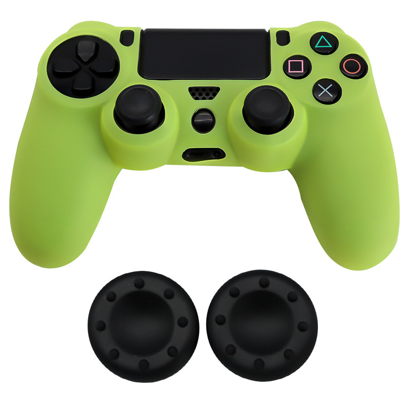Funda protectora para gamepad PS4 SLIM/PRO para enviar dos teclas de 8 puntos Funda de silicona para gamepad ps4