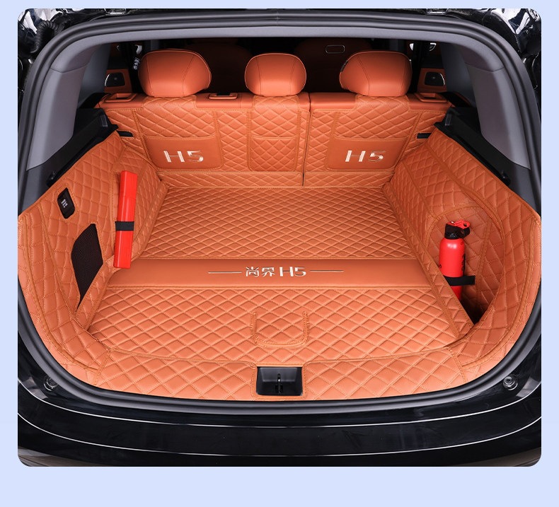 Suitable for 25-26 models of Shangjie H5, full-coverage trunk mat, thickened, waterproof, and wear-resistant