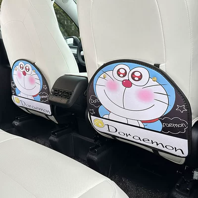 Doraemon car anti-kick pad Chair back anti-kick pad - doraemon-2-photos