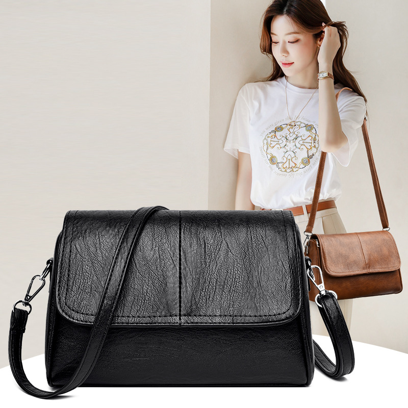 Cross-Border New Style Women's Shoulder Bag, Large Capacity Pillow Bag, Commuter High-End Fashion Trend Versatile Simple Crossbody Bag