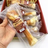 Коренные куриные косточки для собак и хрустящее мясо, закуски для собак корги золотистого ретривера в период прорезывания зубов