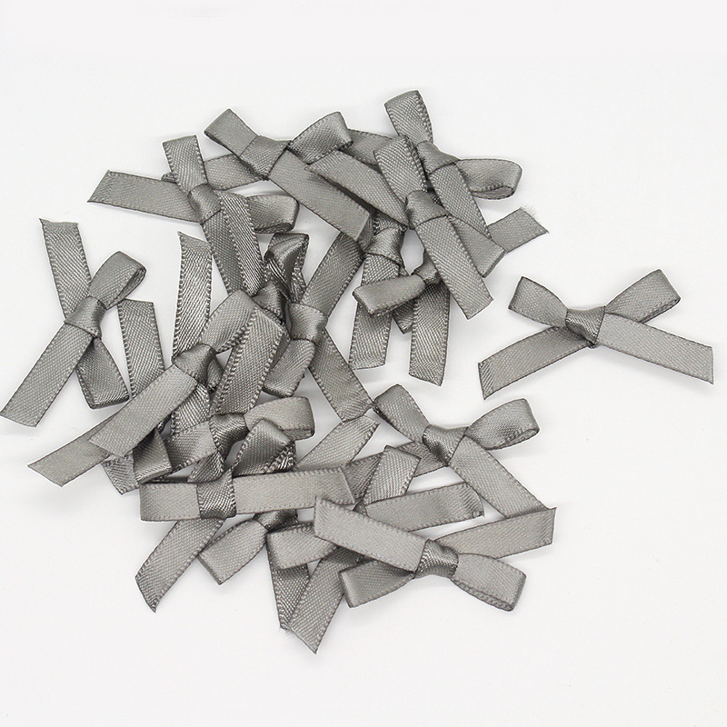 6mm bowknot bricolaje materiales hechos a mano accesorios ropa interior decoración cinta mini accesorios de lazo al por mayor