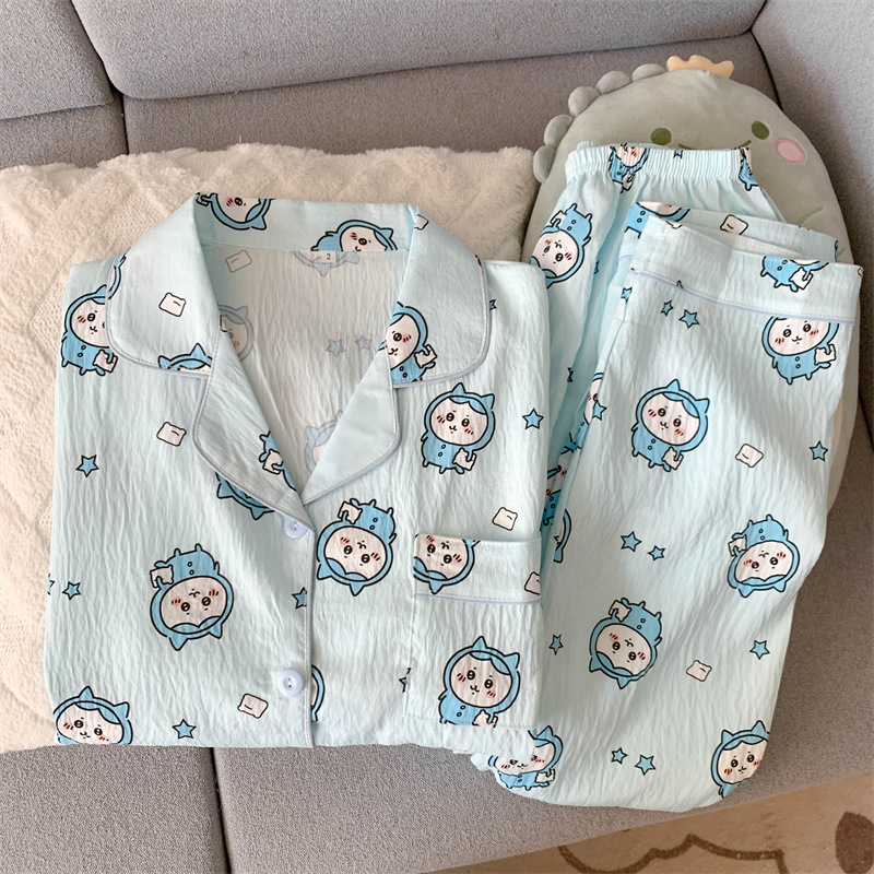 New Women's Cloud Cotton Spring and Autumn Long-Sleeved Trousers Popular Casual Style Can Be Worn Outside Home Clothes Suit New Women's Cloud Cotton Spring and Autumn Long-Sleeved Trousers Popular Casual Style Can Be Worn Outside Home Clothes Suit